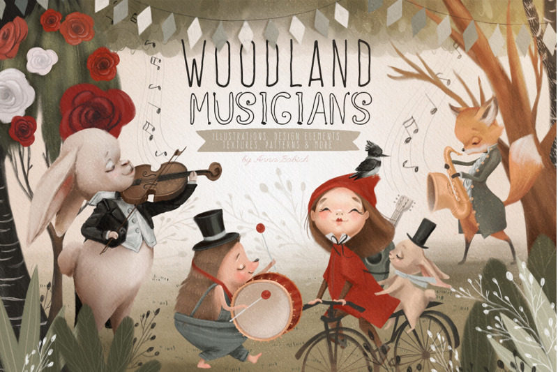 woodland-musicians