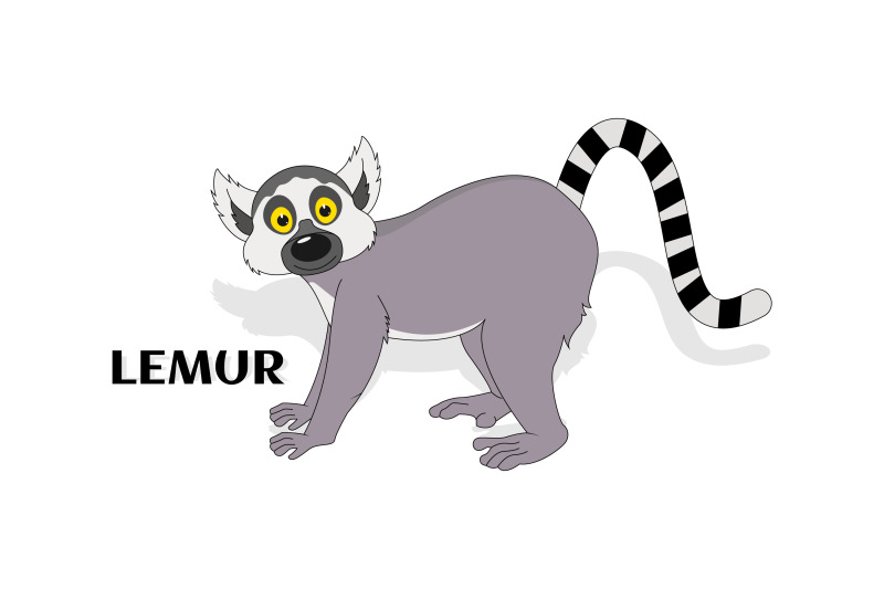 cute-lemur-animal-cartoon