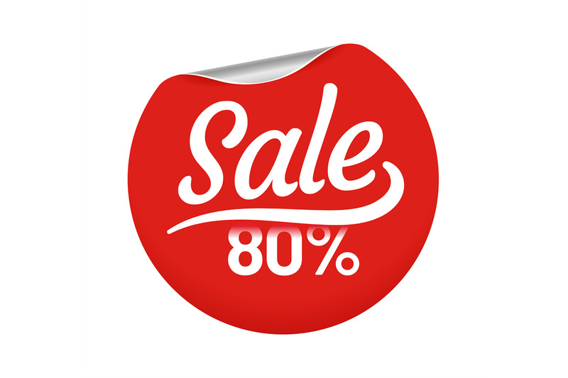 sale-80-percent-for-customers-circle-badge-retail-red-round-sticker-w