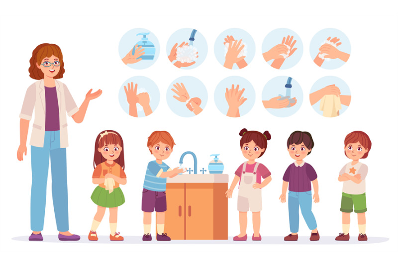 kids-washing-hands-cartoon-children-at-school-use-soap-to-skin-in-bat