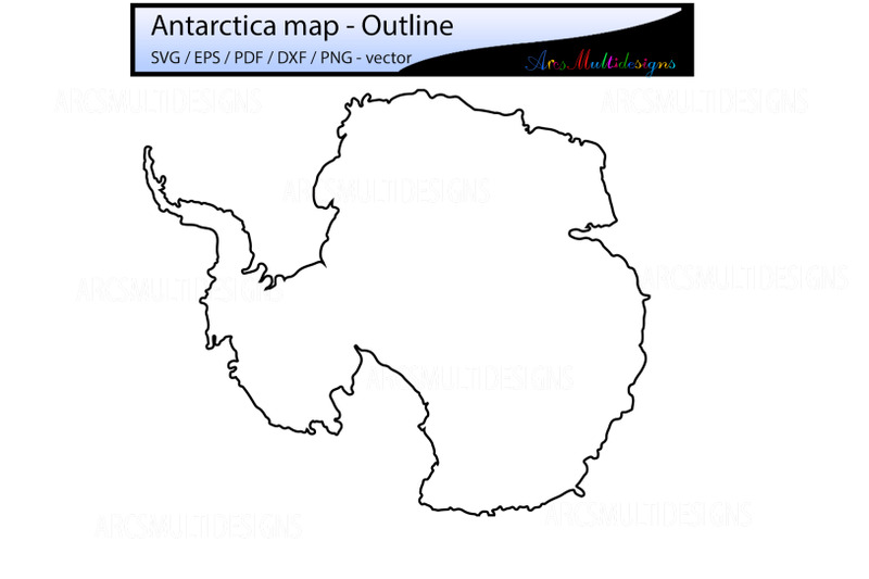 antarctica-map-svg