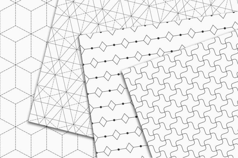 10-seamless-line-art-geometric-vector-patterns