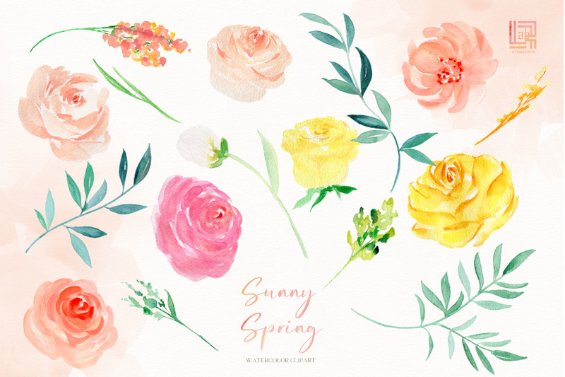 sunny-spring-watercolor-clipart