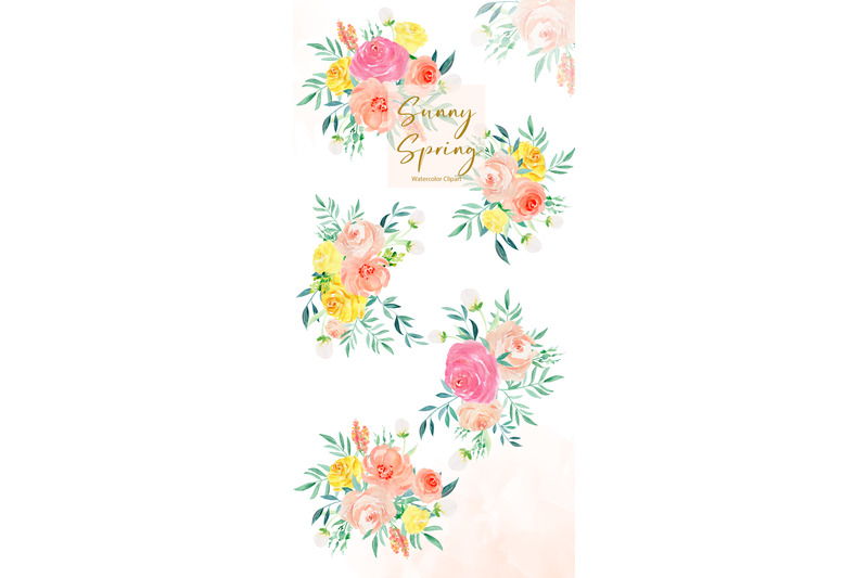 sunny-spring-watercolor-clipart
