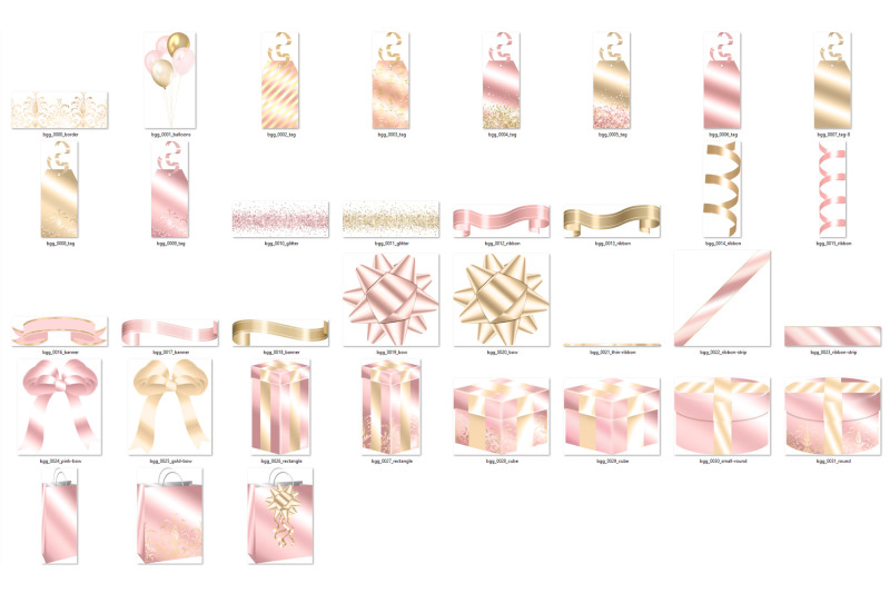 blush-and-gold-gift-clipart