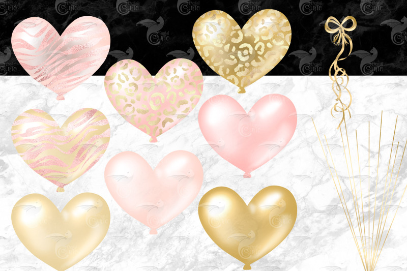 blush-and-gold-heart-balloon-clipart