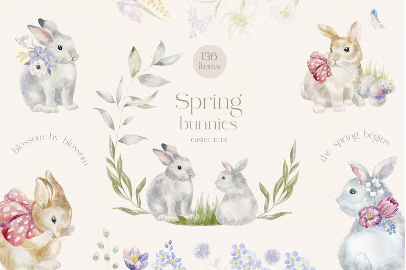 spring-bunnies-easter-time