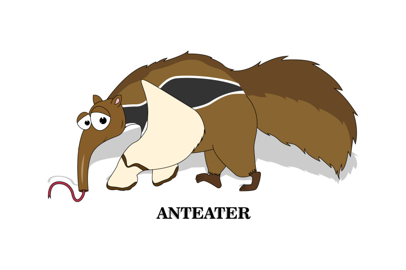 cute-anteater-animal-cartoon