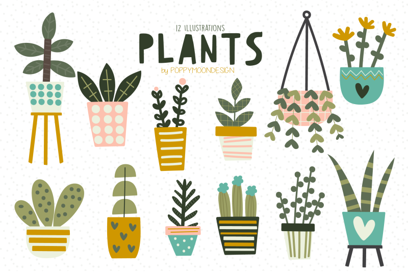 plants-clipart-set