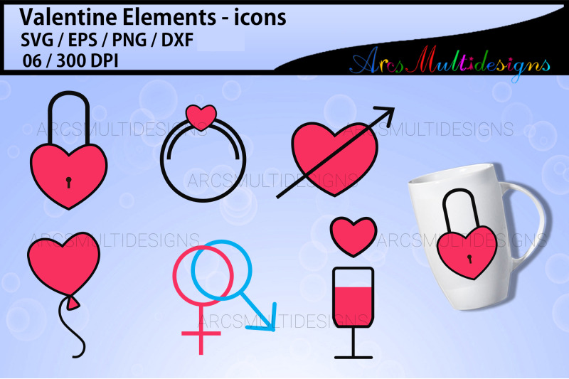 valentine-day-icons