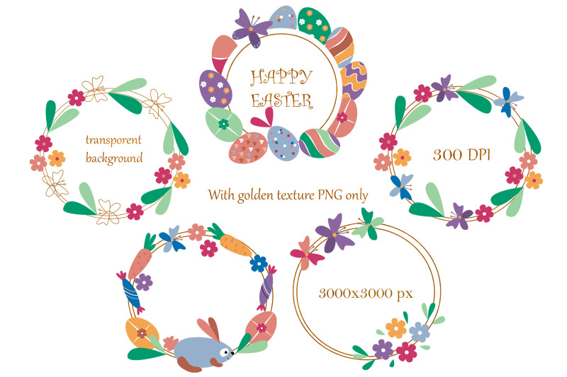 easter-png-easter-wreath-clipart-easter-frame-happy-easter-clipart