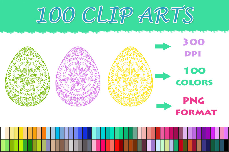 easter-eggs-mandala-clipart-100-colors-clipart