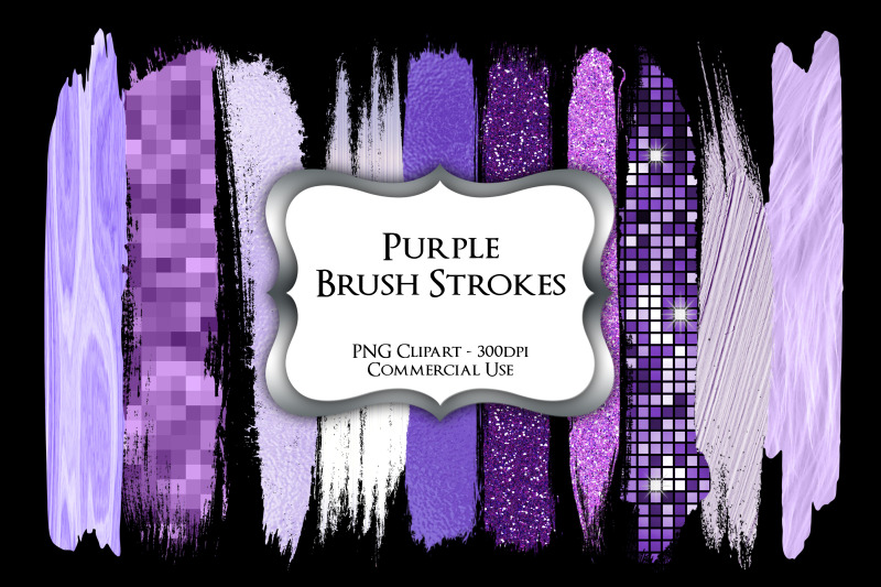 purple-nbsp-brush-strokes-png-clipart-graphics