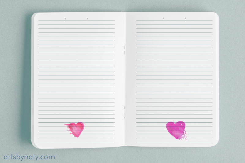 watercolor-hearts-kdp-interior-notebook