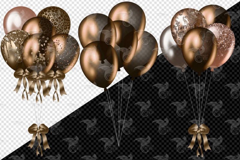 bronze-balloons-clipart