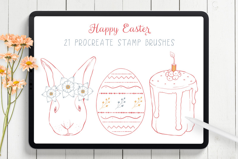 easter-procreate-stamp-brushes