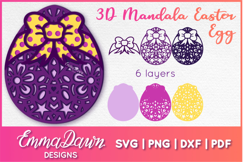 3d-mandala-easter-egg-svg-3d-svg-3d-easter-egg-svg