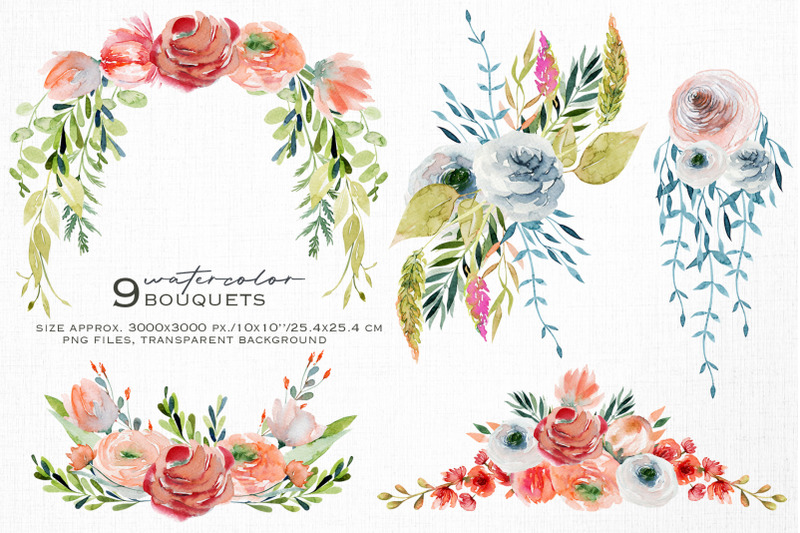 floral-season-bouquets-set-vol-2