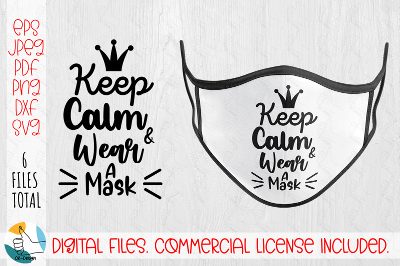 keep-calm-wear-a-mask-face-mask-quote-svg-png-pdf-dxf-png-files