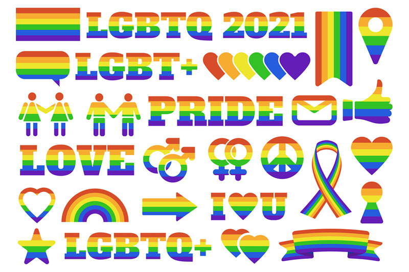 pride-lgbtq-symbols-gay-parade-elements-lgbt-community-rainbow-gende