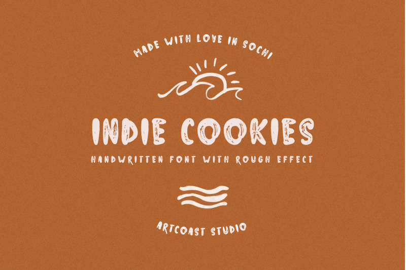 indie-cookies-handwritten-font