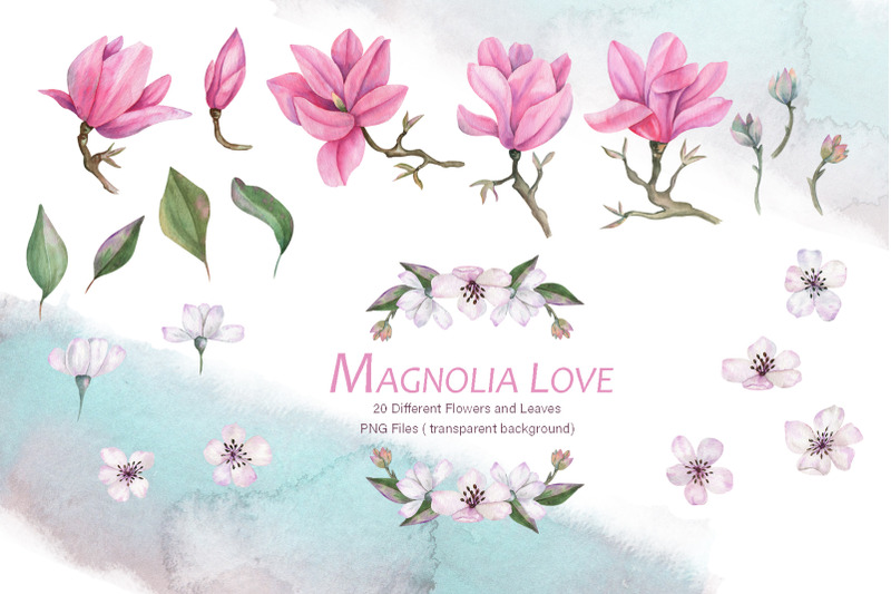 magnolia-love-watercolor-collection