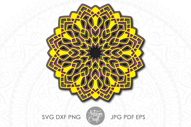 layered-mandala-svg-3d-papercraft-template-5-layers