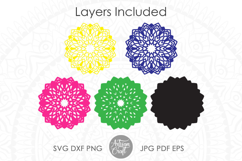 layered-mandala-svg-3d-papercraft-template-5-layers