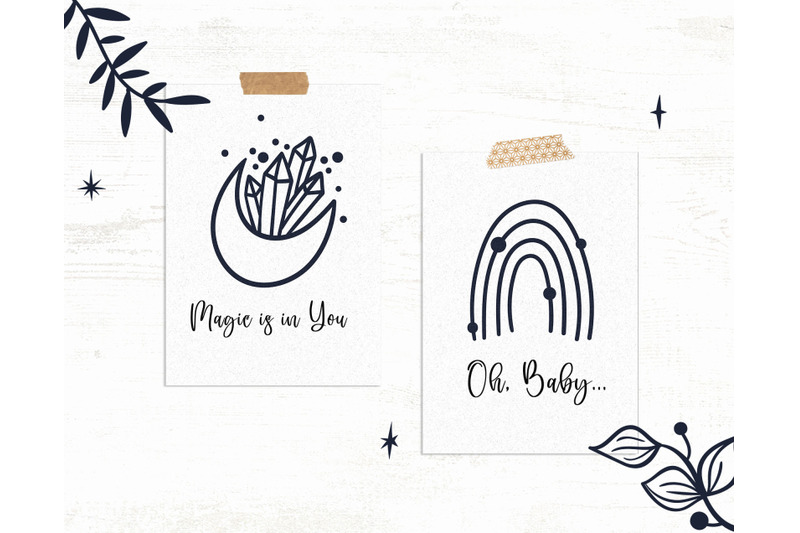 mystical-svg-kids-clipart-set