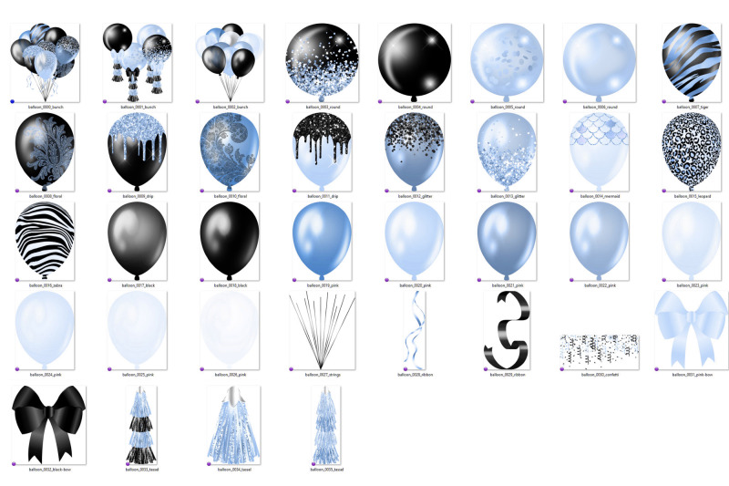blue-and-black-balloons-clipart