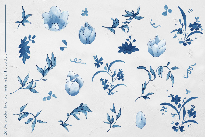 delft-blue-floral-illustration-pack