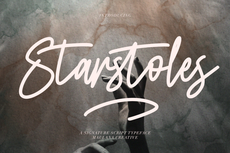 starstoles-signature-script-typeface