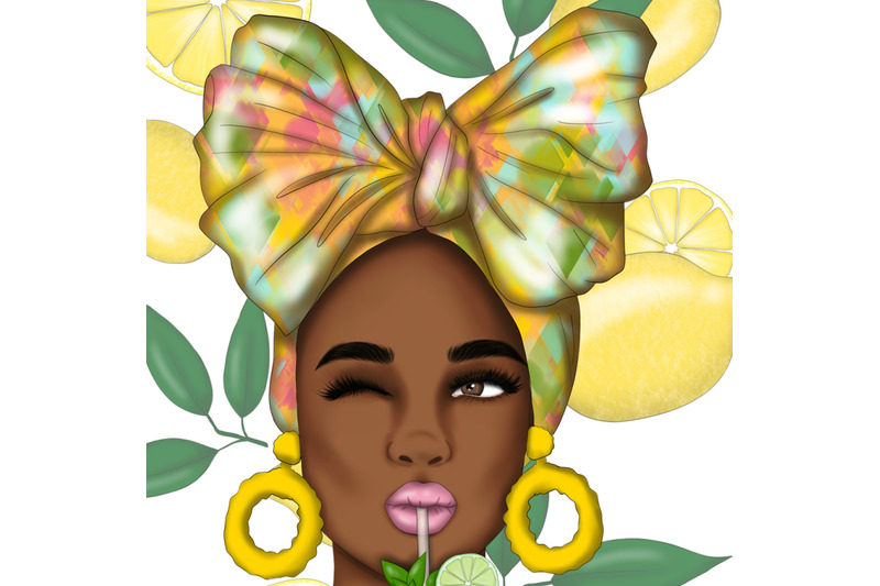 afro-woman-png-sublimation-design