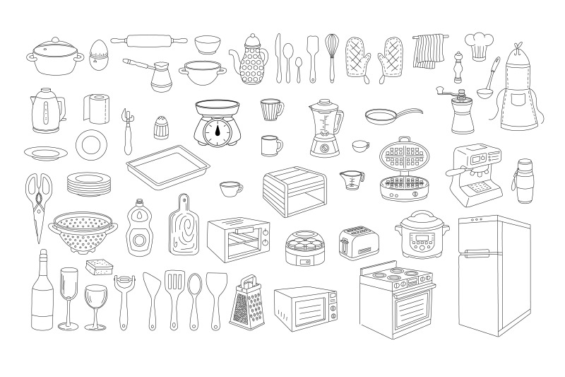 big-kitchen-doodle-set