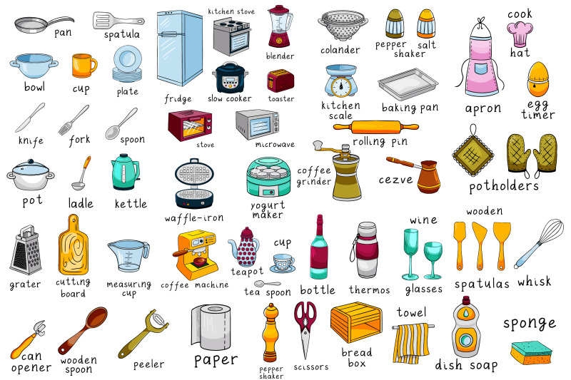 big-kitchen-doodle-set