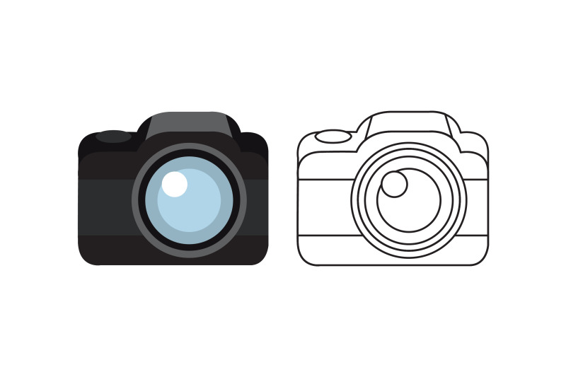 camping-camera-fill-outline-icon