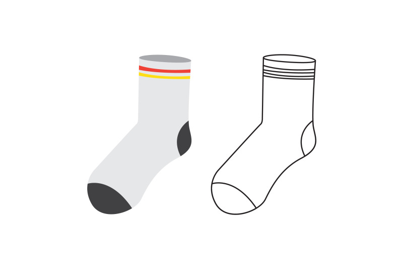 camping-socks-fill-outline-icon