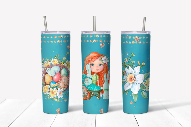 spring-sublimation-design-skinny-tumbler-wrap-design