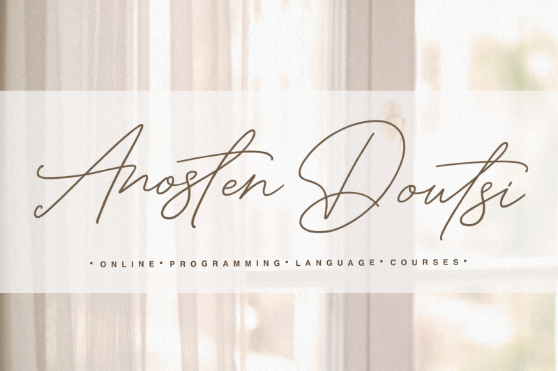 ambitious-handwritten-font