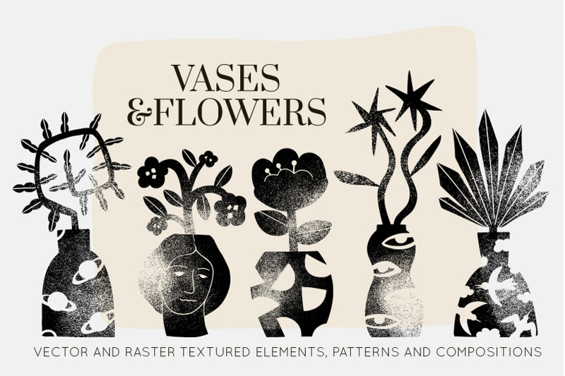 grunge-vases-amp-flowers-silhouettes