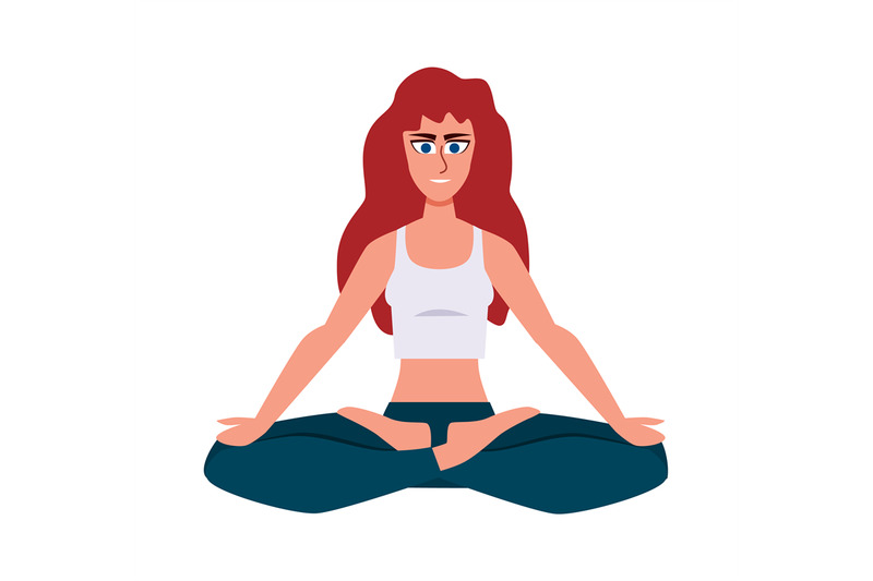 woman-doing-yoga-exercise-girl-in-sport-uniform-sitting-cross-legged