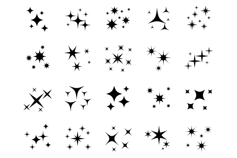 shiny-sparks-silhouettes-stars-black-shapes-holiday-party-decor-glo