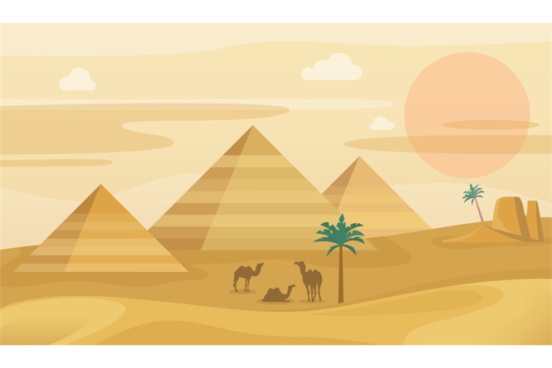 egypt-desert-landscape-egyptian-pyramids-with-camels-african-sand-du