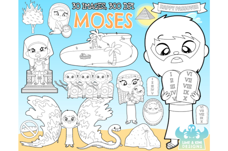 moses-digital-stamps-lime-and-kiwi-designs