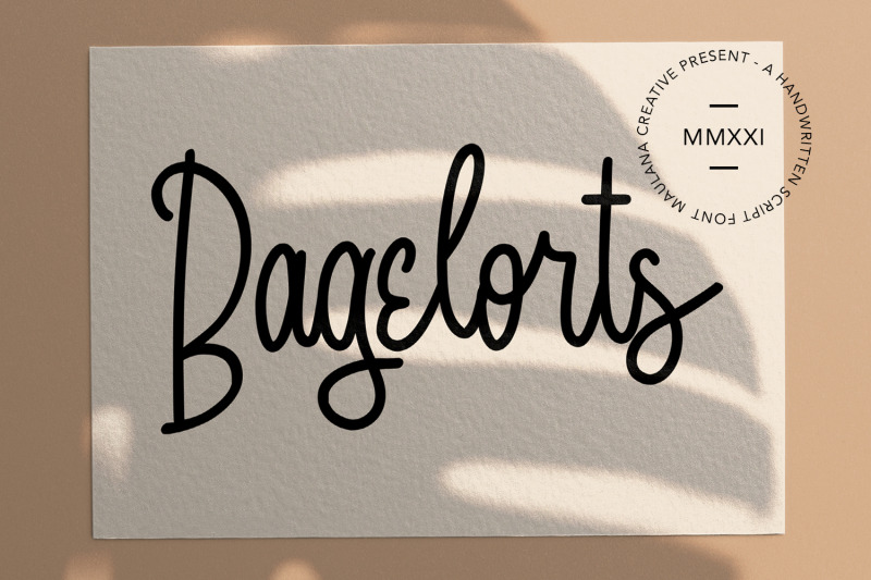 bagelorts-handwritten-script-font