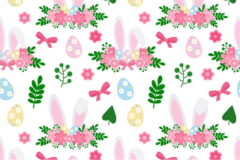 easter-bunny-ears-pattern-bunny-face-pattern-bunny-svg
