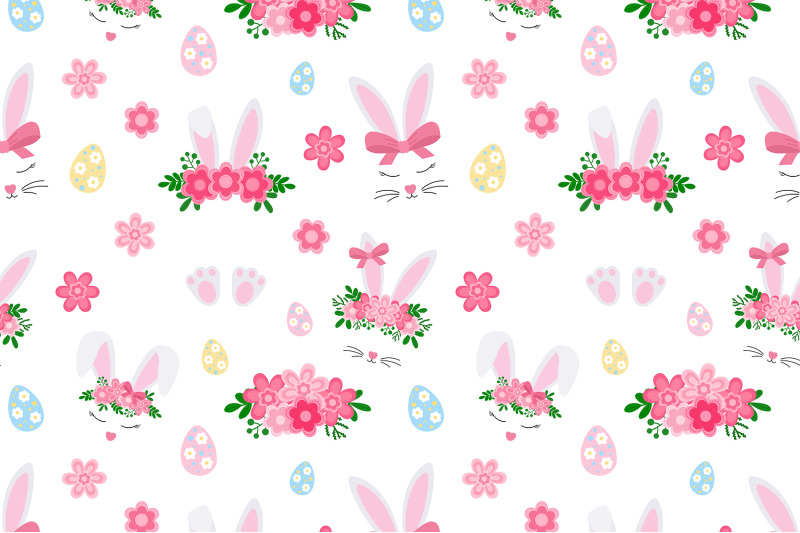 easter-bunny-ears-pattern-bunny-face-pattern-bunny-svg