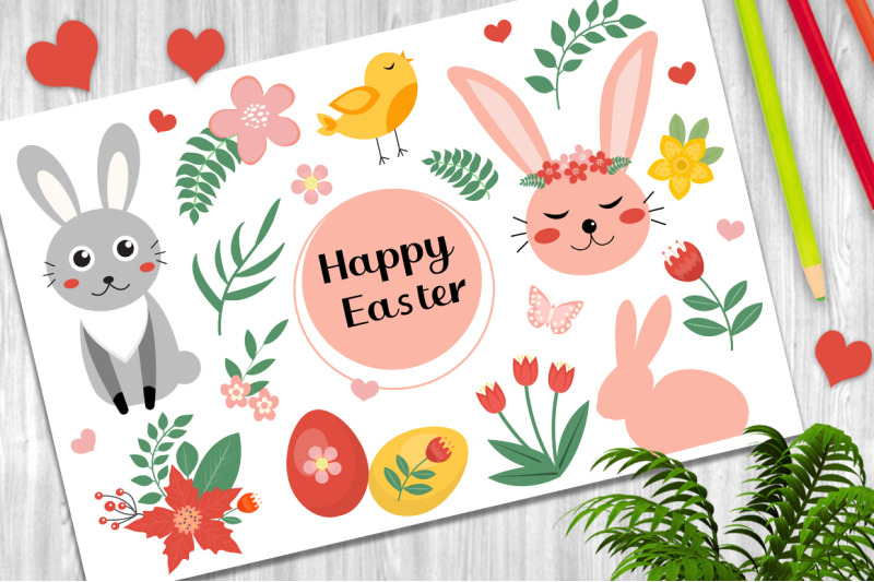 happy-easter-cute-collection