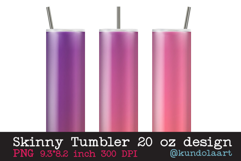 skinny-tumbler-sublimation-rainbow-multicolor-template-20oz