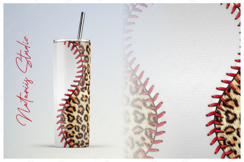 2-baseball-leopard-print-patterns-for-20oz-skinny-tumbler
